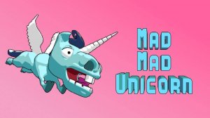 Mad Mad Unicorn: Flying Adventure Arcade Game