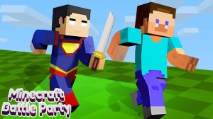 Minecraft Battle Party Online Arcade Game