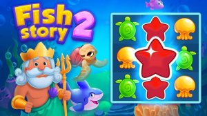 Fish Story 2: Mermaid Match 3 Puzzle Game
