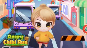 Angry Chibi Run: Endless Parkour Game