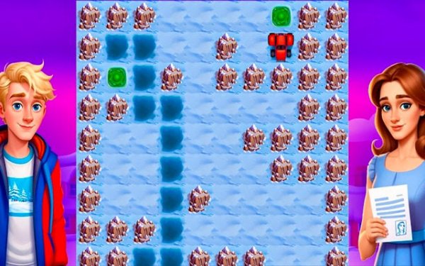 Winter Path Puzzle Challenge